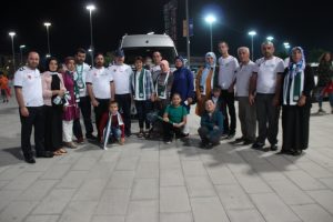 Zonguldaklı madenciler Atiker Konyaspor ma&ccedil;ını izledi