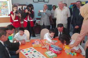 Kızılay'dan eğitime &ouml;zel sınıf desteği
