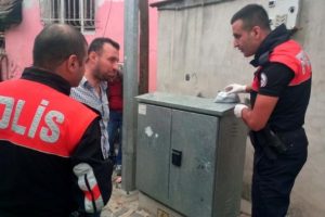 Bursa'da elektrik panosundan esrar &ccedil;ıktı