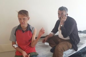 Vaşak saldırısına uğrayan 2 kişi yaralandı