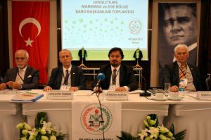 Bursa'da d&uuml;zenlenen Genişletilmiş Marmara ve Ege Baro Başkanları Toplantısı sonu&ccedil; bildirgesi a&ccedil;ıklandı