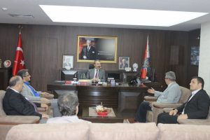İMSİAD'dan Bursa Emniyet M&uuml;d&uuml;r&uuml; Ak'a ziyaret