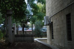 506 yıllık tarihi camide tepki &ccedil;eken klima g&ouml;r&uuml;nt&uuml;s&uuml;