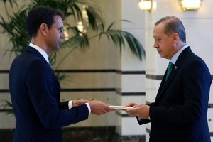 İsvi&ccedil;re B&uuml;y&uuml;kel&ccedil;isi'nden Cumhurbaşkanı Erdoğan'a G&uuml;ven Mektubu