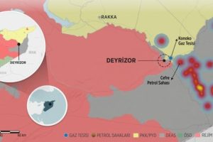 Ter&ouml;ristler petrol sahasını ele ge&ccedil;irdi!