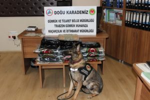 Havalimanında 307 bin TL'lik uyuşturucu ele ge&ccedil;irildi
