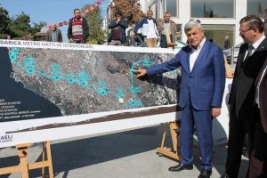 Sanayi kentinde metro i&ccedil;in d&uuml;ğmeye basıldı