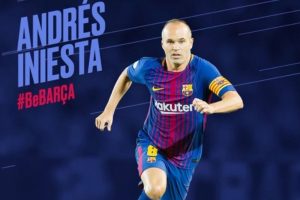 Barcelona'dan Iniesta'ya '&ouml;m&uuml;rl&uuml;k' s&ouml;zleşme