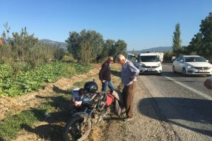 Bursa İznik'te trafik kazası: 1 yaralı