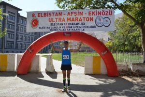 Elbistan Ultra Maratonu sona erdi: 5 saat 44 dakikada koştu