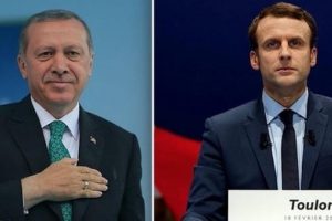 Cumhurbaşkanı Erdoğan, Macron'la g&ouml;r&uuml;şt&uuml;