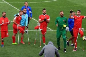 Ampute Milli Takımımız yarı finale &ccedil;ıktı