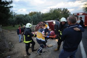 Bursa'da feci kaza: 2 &ouml;l&uuml;, 6 yaralı