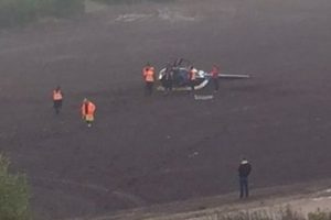 D&uuml;nya Ralli Şampiyonası'nda helikopter d&uuml;şt&uuml;