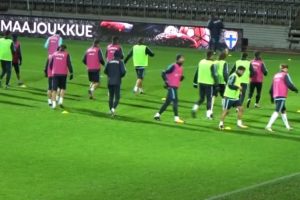 A Milli Takım, Finlandiya ma&ccedil;ı hazırlıklarını tamamladı