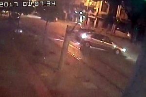 Bursa'daki &ouml;l&uuml;ml&uuml; kaza kamerada!