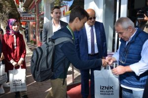 Bursa İznik Belediyesinden esnaf ziyareti
