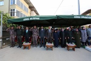 Bursa G&uuml;rsu'da 15 Temmuz şehidi adına park a&ccedil;ıldı