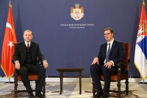 Erdoğan Aleksandar Vu&ccedil;i&ccedil; ile g&ouml;r&uuml;şt&uuml;