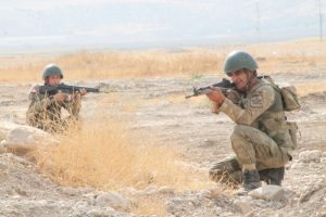 Habur'daki tatbikat 23. g&uuml;n&uuml;nde