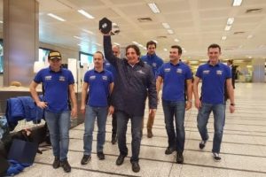 Avrupa Ralli şampiyonları yurda d&ouml;nd&uuml;