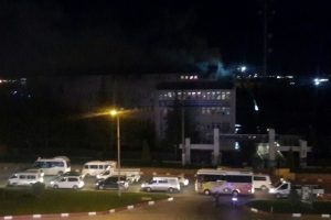 Jandarma komutanlığında korkutan yangın