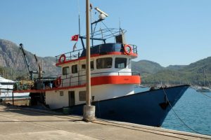 PKK'lı hainleri getiren balıkçı teknesi ilk kez görüntülendi