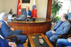 Bursa İTSO'dan Emniyet M&uuml;d&uuml;r&uuml; Karaali'ye ziyaret