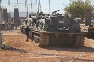 Suriye sınırına tank sevkiyatı!
