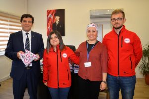 Bursa'da organ bağışında g&ouml;rev alan başarılı &ouml;ğrenciye vefa