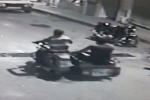 Motosiklet hırsızları kamerada