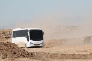 Habur'a siyah camlı 2 midib&uuml;sle geldiler