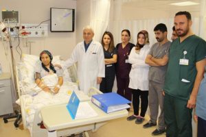 Askeri helikopter sayesinde hayatı kurtarıldı