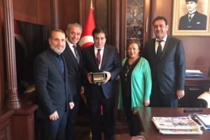 MARTED, Bursa Valisi K&uuml;&ccedil;&uuml;k'&uuml; ziyaret etti