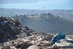 Bursa İznik'teki &ccedil;&ouml;pl&uuml;kler yeşil alan oluyor