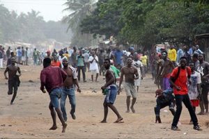 Togo'da h&uuml;k&uuml;met karşıtı g&ouml;steri