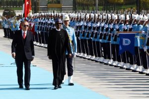 Erdoğan Nijeryalı mevkidaşını t&ouml;renle karşıladı