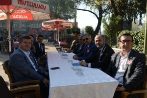 Bursa İneg&ouml;l'de muhtarlar g&uuml;n&uuml; t&ouml;renlerle kutlandı