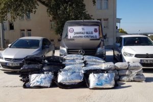 &Ccedil;anakkale'de milyonluk uyuşturucu operasyonu