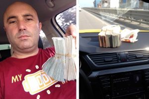 Taksisinde unutulan 42 bin TL'yi sahibine teslim etti