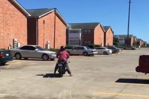 Motosiklet dersi k&ouml;t&uuml; bitti