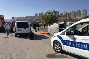 Başkentte trafik kazası: 1 &ouml;l&uuml;, 2 yaralı