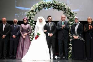 Cumhurbaşkanı Erdoğan nikah t&ouml;renine katıldı