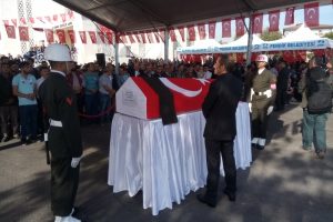 Şehit asker son yolculuğuna uğurlandı