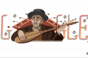 Aşık Veysel'in 123. Yaş G&uuml;n&uuml; doodle oldu!