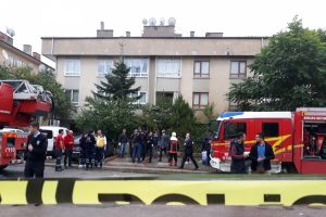 Ankara'da patlama ve yangın: 1 &ouml;l&uuml;, 4 yaralı