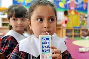 Okul S&uuml;t&uuml; ihalesinde fiyatlar belirlendi
