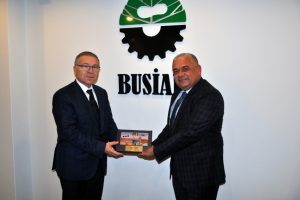 Bulgaristan Ticaret M&uuml;şavirinden BUSİAD'a nezaket ziyareti