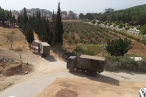 Hatay'a askeri ara&ccedil; ve personel takviyesi