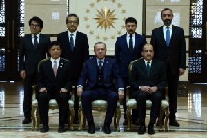Erdoğan, Japonya B&uuml;y&uuml;kel&ccedil;isini kabul etti